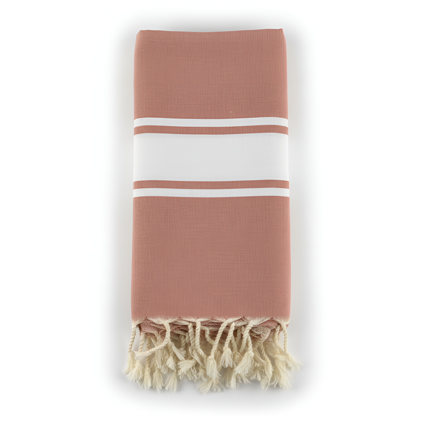 FOUTA-R-ÉPAISSE-BLANCHE-ROSE-S