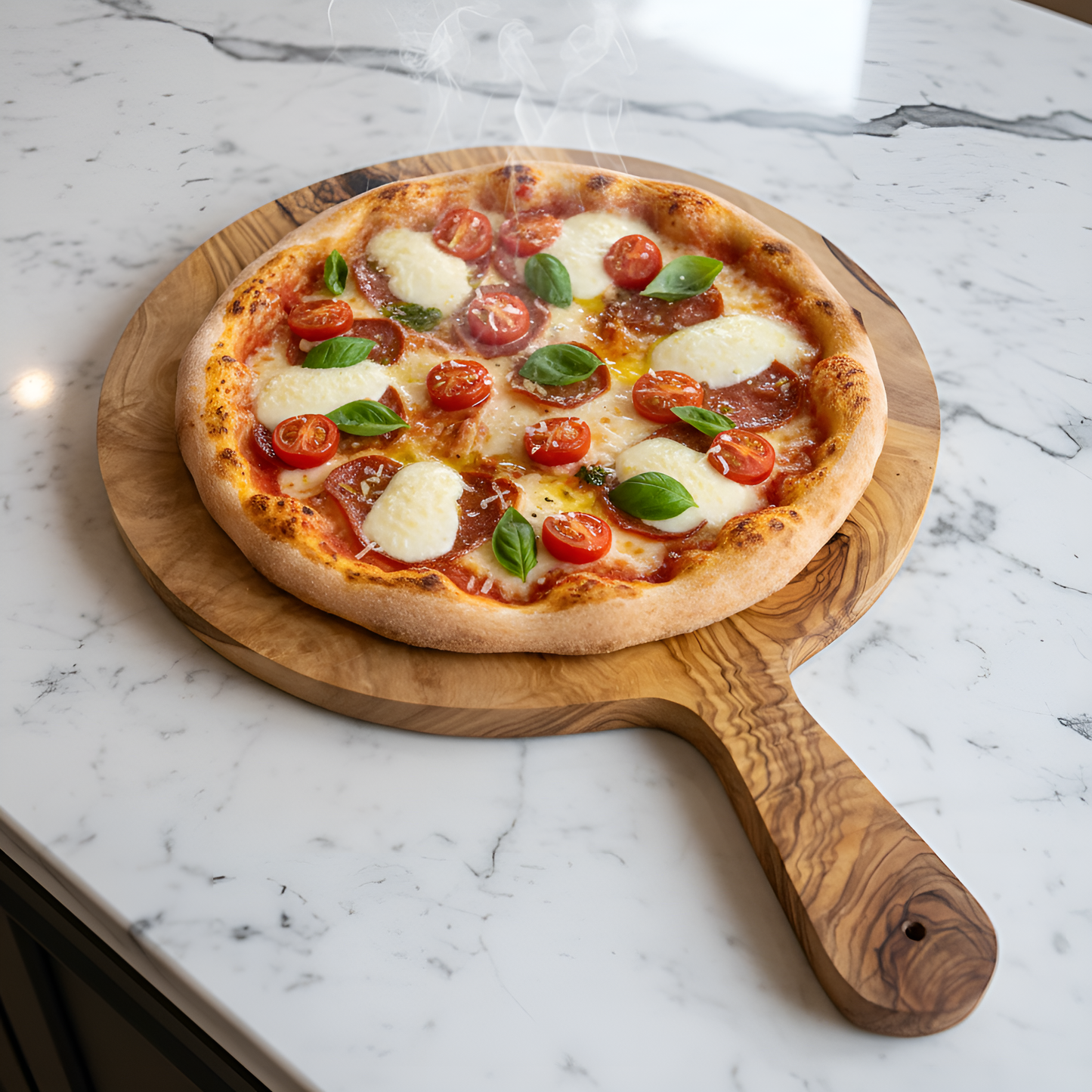 Planche à découper ronde - 33cm - Artisanale - Différentes tailles