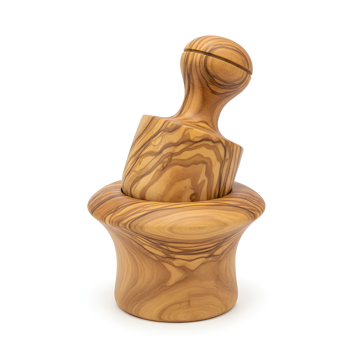 Presse-Ail en Bois d’Olivier