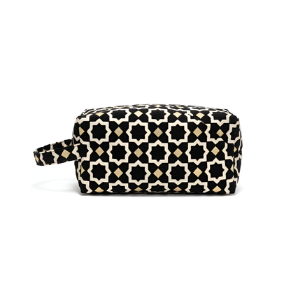 Trousse de toilette Laurence – Large - Noir