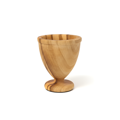 Coquetier en Bois d’Olivier