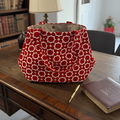Sac Laurence - Large - Rouge
