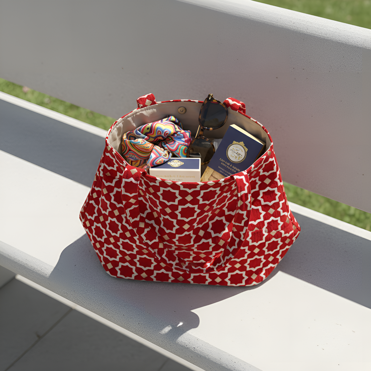 Sac Laurence - Large - Rouge