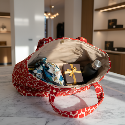 Sac Laurence - Large - Rouge