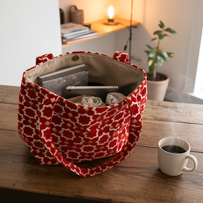 Sac Laurence - Medium - Rouge