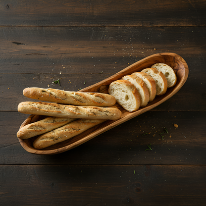 Basket/Fruit basket - Boat style - Handmade - 40 cm