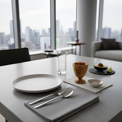 Coquetier en Bois d’Olivier