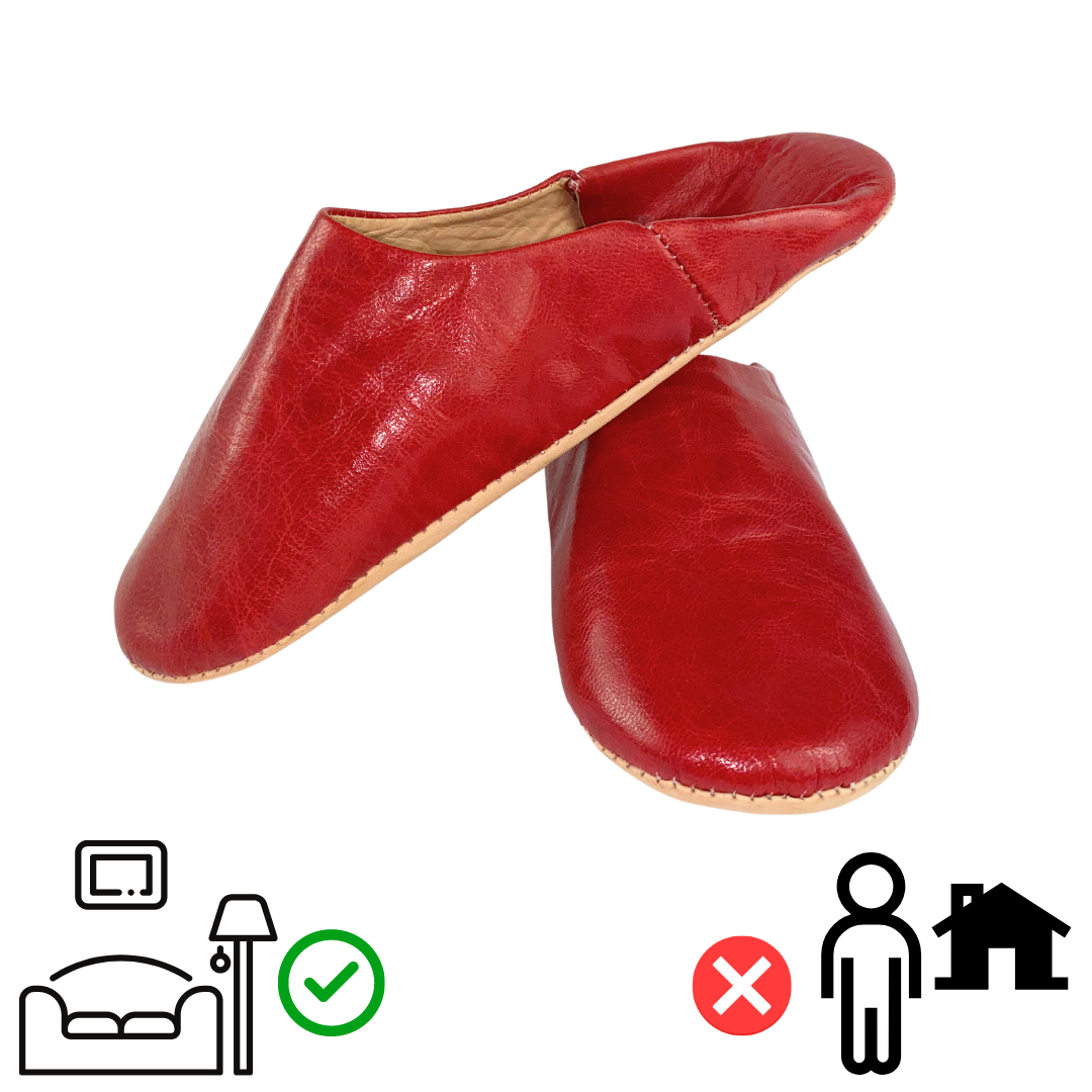 Babouche en cuir pour femme sales